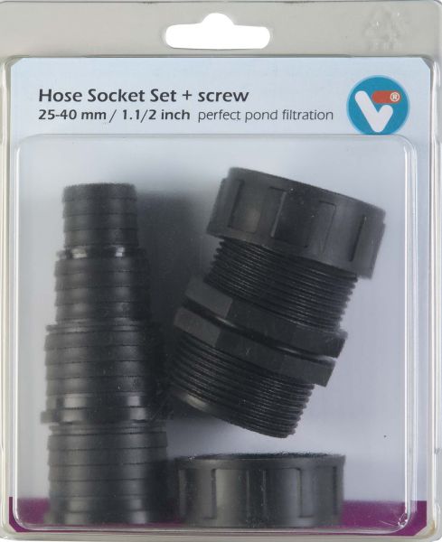 Hose Socket Set + screw (nc)